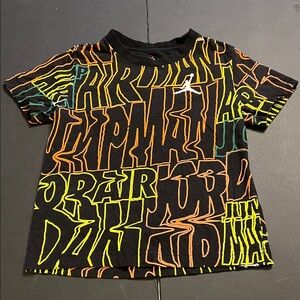 Jordan Colorful Graphic Kids T-Shirt